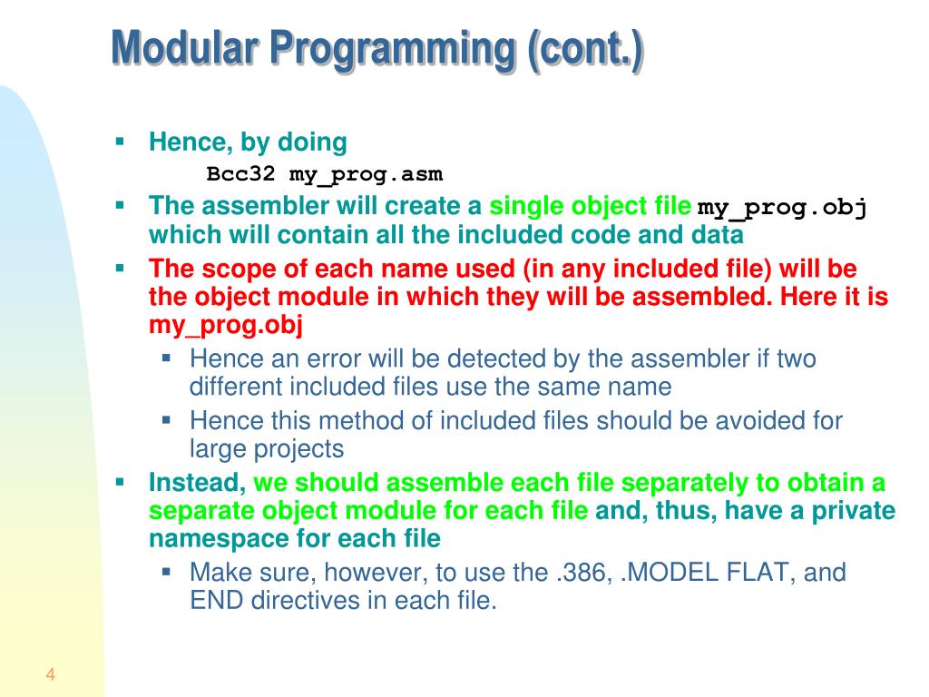 PPT Modular Programming, Stack Frames, and HighLevel Language