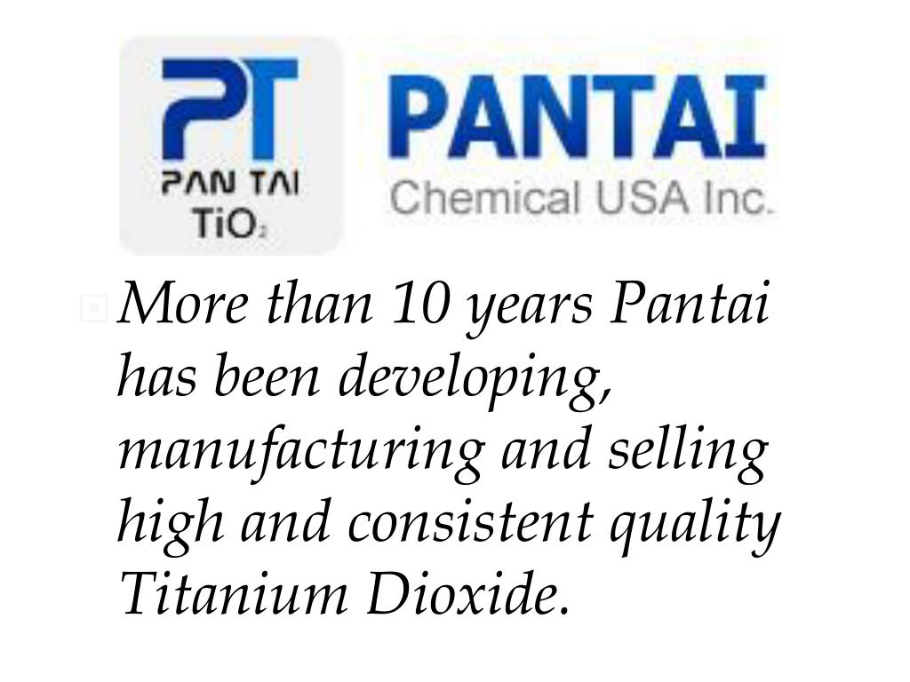 PPT Titanium Dioxide Manufacturers PowerPoint Presentation, free