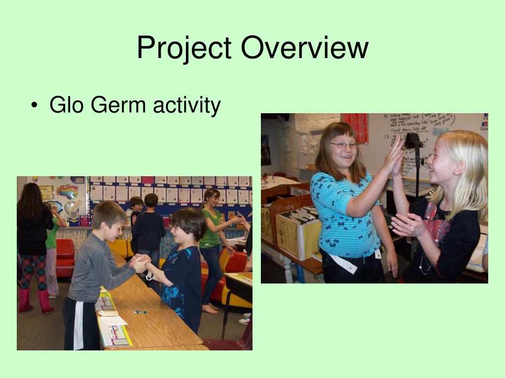 PPT Glowing Growing Germs PowerPoint Presentation, free download ID