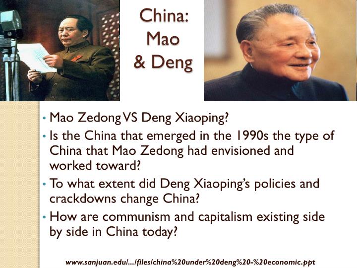 PPT Deng Xiaoping PowerPoint Presentation ID4018513