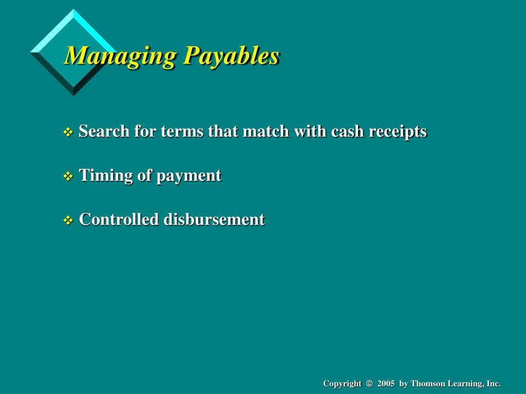 PPT Chapter 1 The Role of Working Capital PowerPoint Presentation