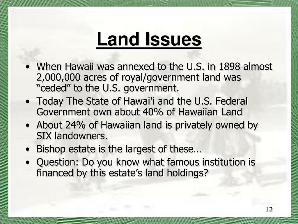 PPT Issues in Modern Hawai'i PowerPoint Presentation, free download