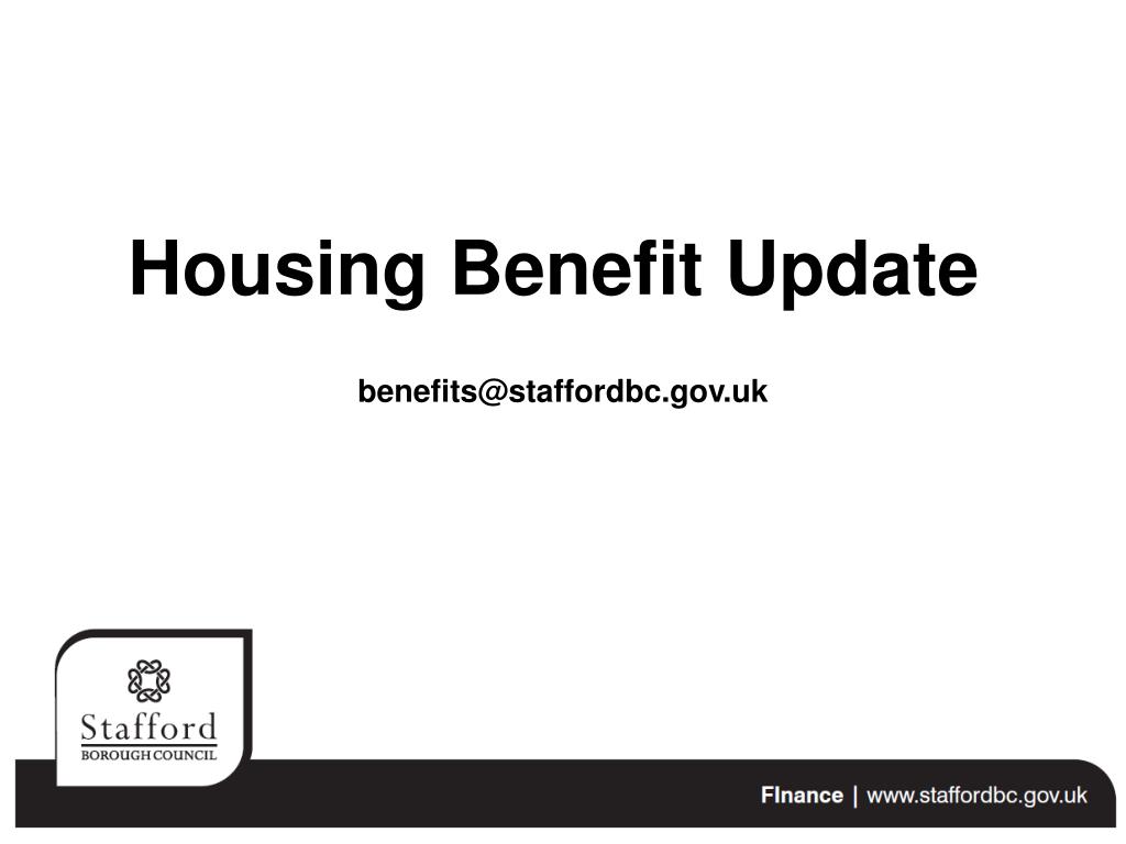 PPT Housing Benefit Update PowerPoint Presentation, free download