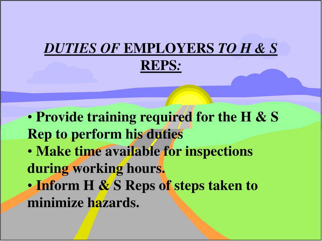PPT SAFETY REPRESENTATIVE COURSE PowerPoint Presentation, free