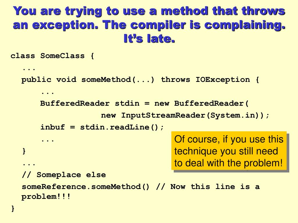 PPT Exceptions PowerPoint Presentation, free download ID4028559