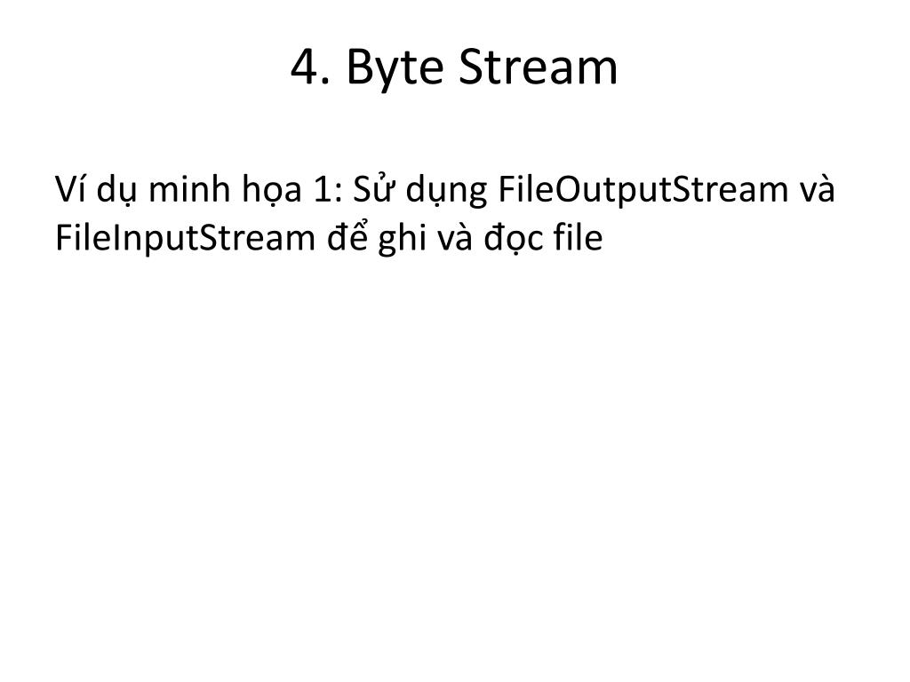 PPT Session 4 java.io package PowerPoint Presentation, free download