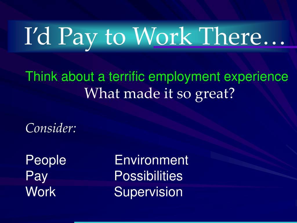 PPT Creating Great Places to Work PowerPoint Presentation, free download ID4040417