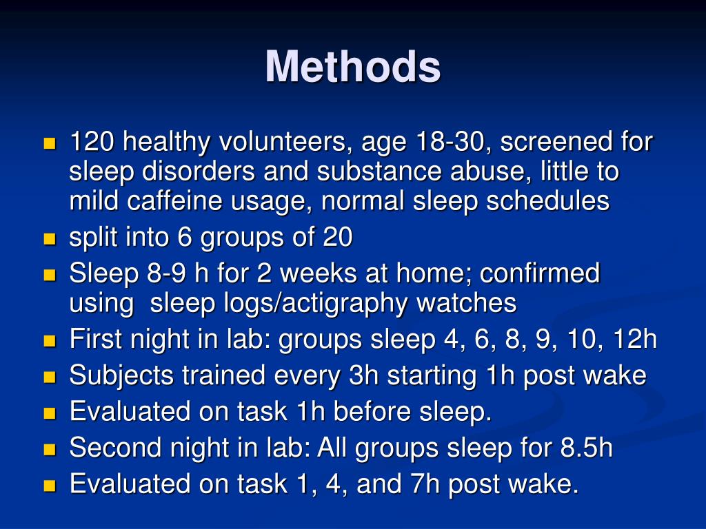 PPT Sleep Deprivation History and Memory Consolidation PowerPoint