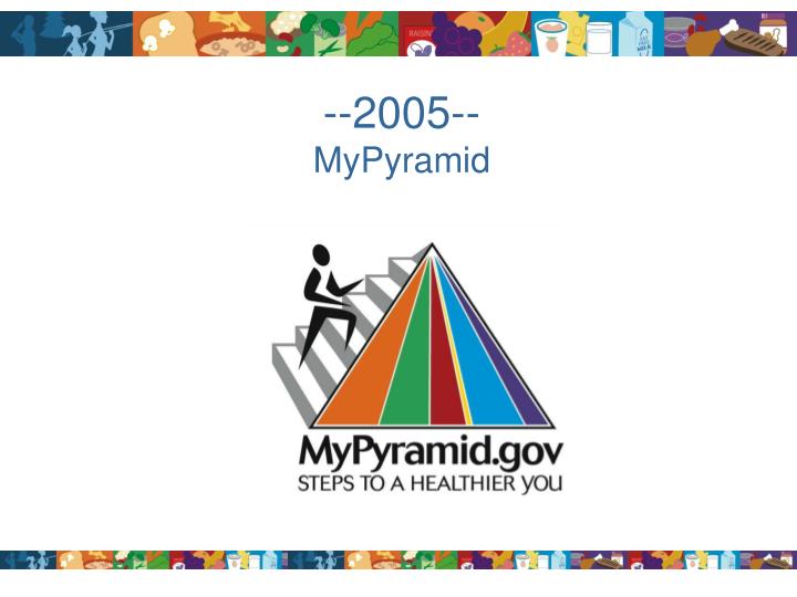 PPT MyPyramid USDA’s New Food Guidance System PowerPoint Presentation