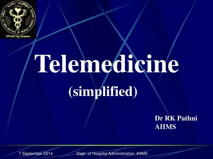 PPT Telemedicine PowerPoint Presentation, free download ID4047272