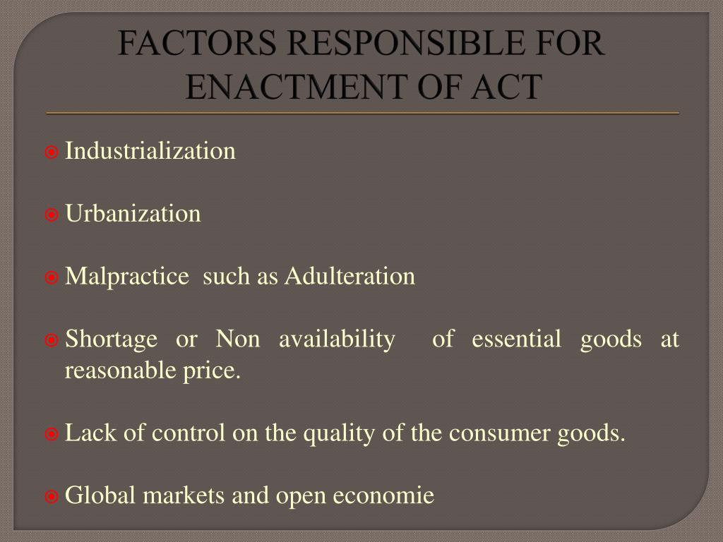 PPT CONSUMER PROTECTION ACT,1986 PowerPoint Presentation, free
