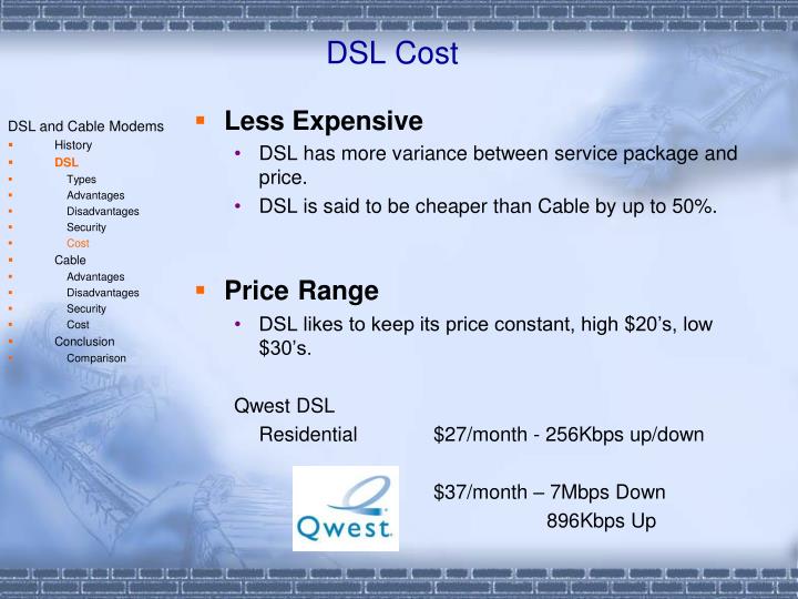 PPT DSL and Cable Modems “Broadband Communication Technology