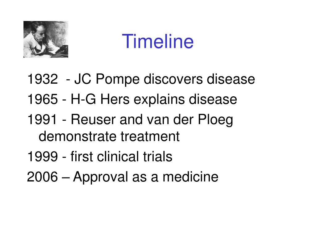 PPT Pompe disease a case study of the development of a