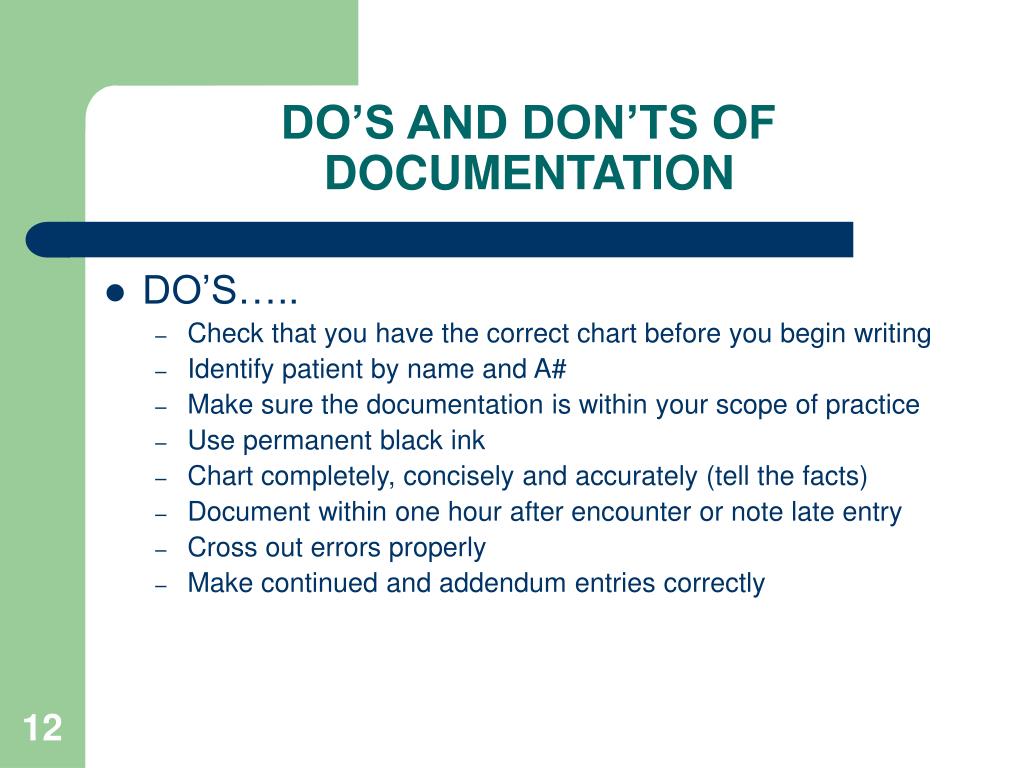 PPT MEDICAL RECORD DOCUMENTATION PowerPoint Presentation, free