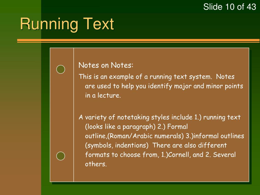 PPT Active Listening and Effective Notetaking PowerPoint Presentation