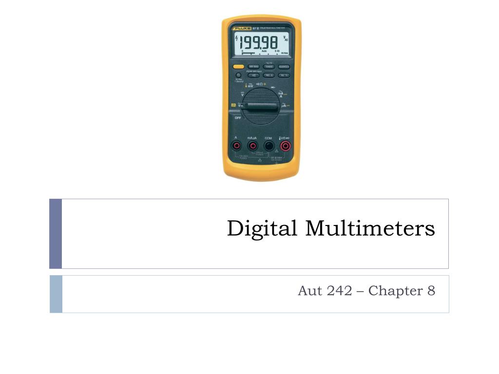 PPT Digital Multimeters PowerPoint Presentation, free download ID