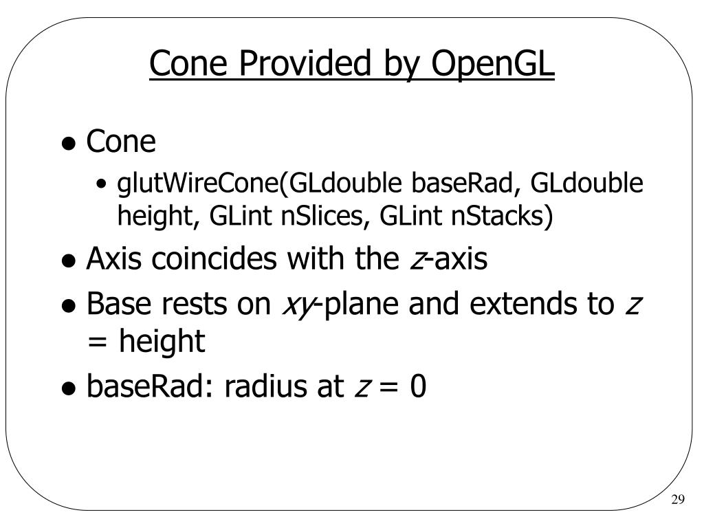 PPT OpenGL Computer Graphics PowerPoint Presentation, free download