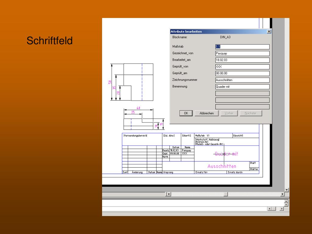 PPT Objekt Quader PowerPoint Presentation, free download ID4056034
