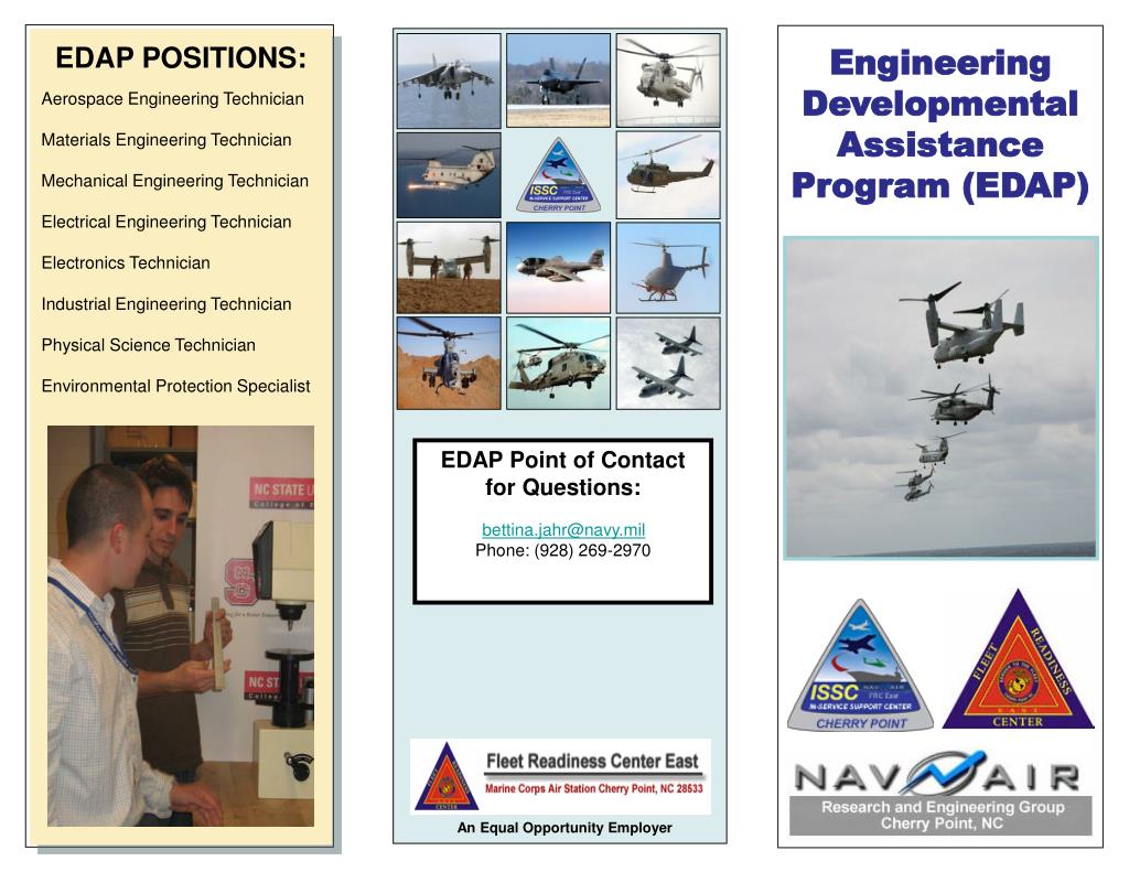 PPT EDAP POSITIONS Aerospace Engineering Technician Materials