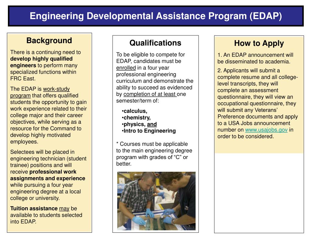 PPT EDAP POSITIONS Aerospace Engineering Technician Materials