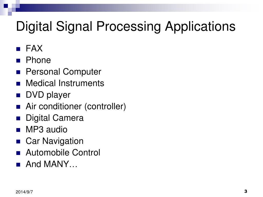 PPT Digital Signal Processor PowerPoint Presentation, free download