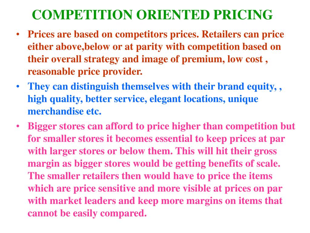 PPT PRICING STRATEGIES PowerPoint Presentation, free download ID4059058