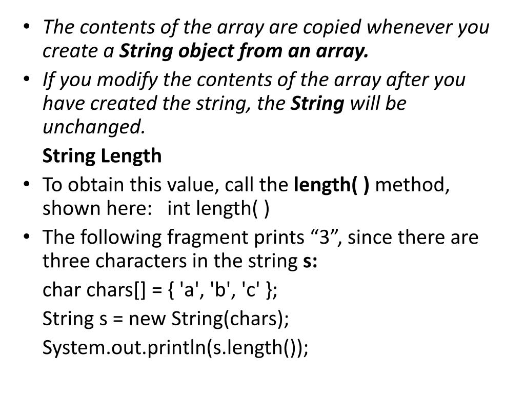PPT String handling PowerPoint Presentation, free download ID4059313