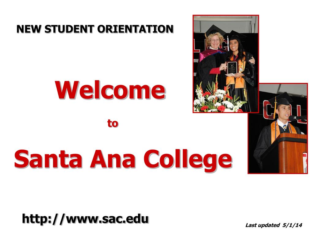 PPT to Santa Ana College PowerPoint Presentation, free