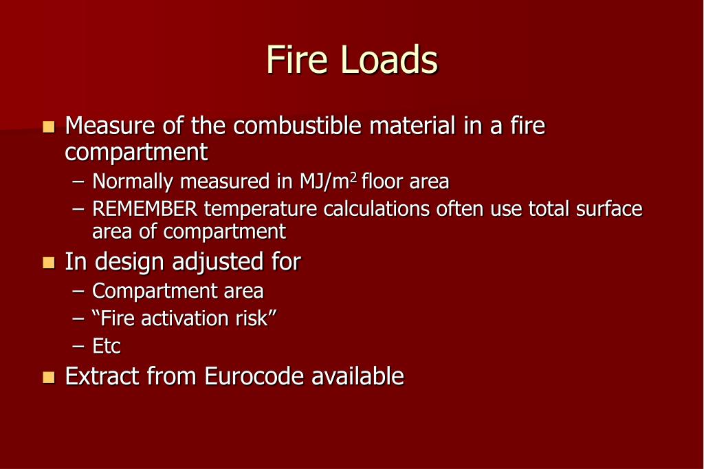 PPT Fire Safety Engineering & Structures in Fire PowerPoint