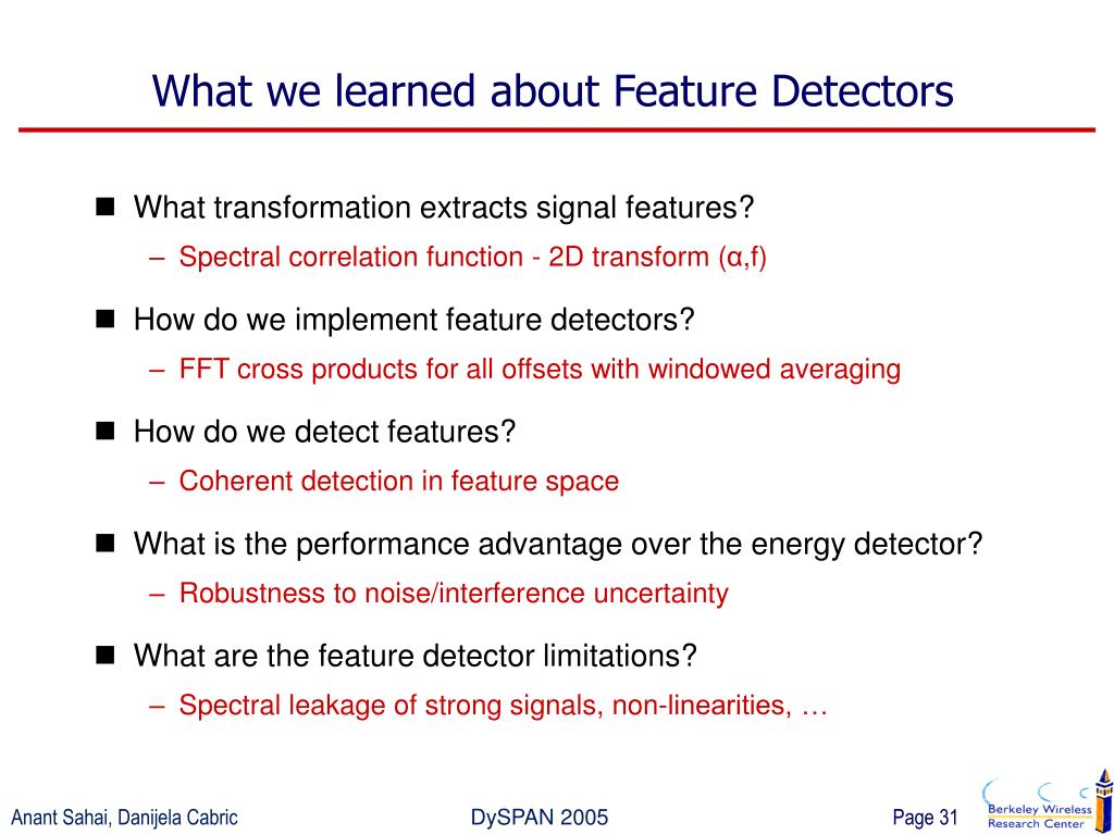 PPT Cyclostationary Feature Detection PowerPoint Presentation, free