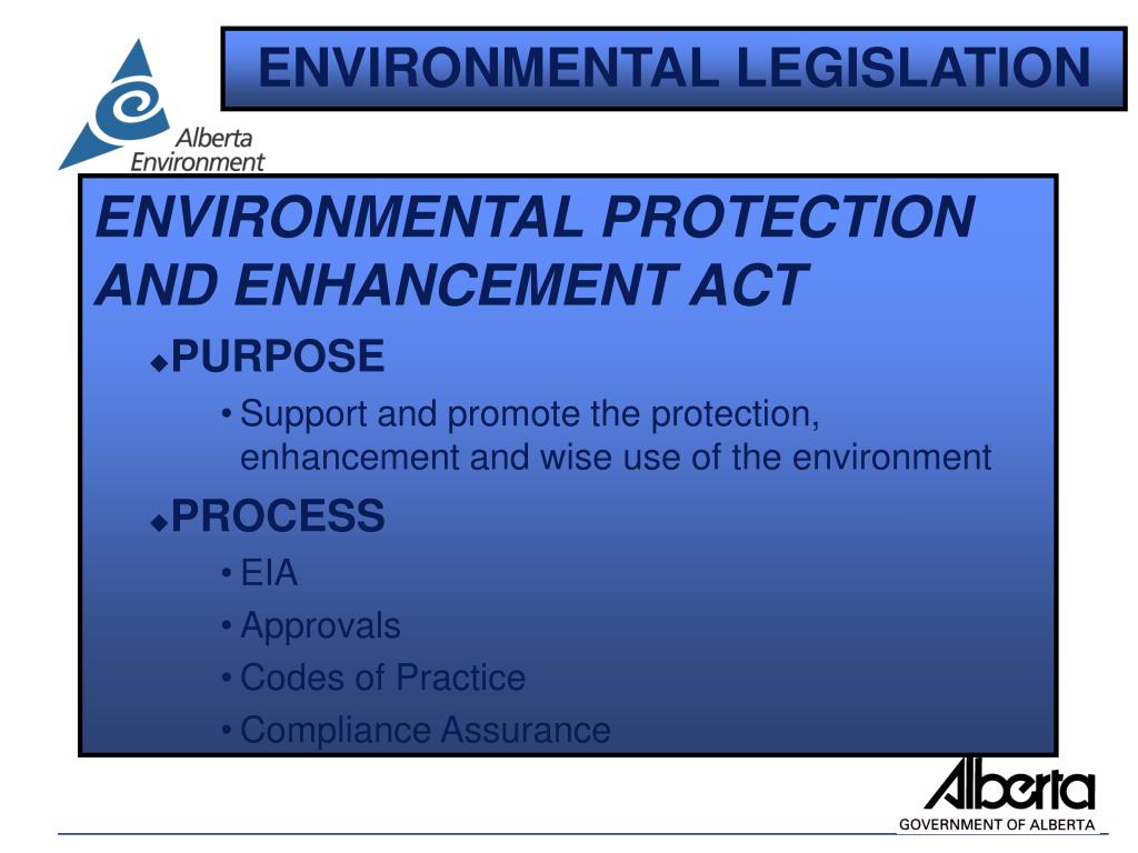 PPT ALBERTA ENVIRONMENT PowerPoint Presentation, free download ID