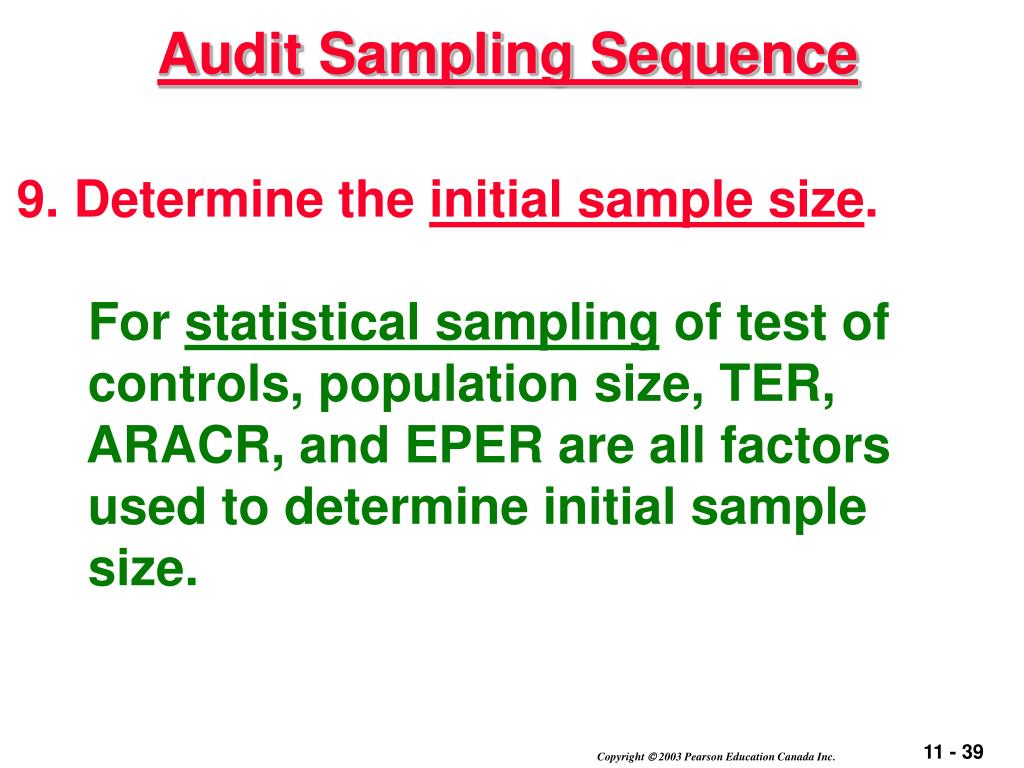 PPT CHAPTER 11 Audit Sampling Concepts PowerPoint Presentation, free