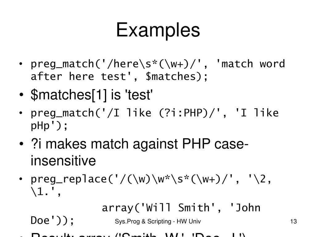 PPT Systems Programming & Scripting PowerPoint Presentation, free