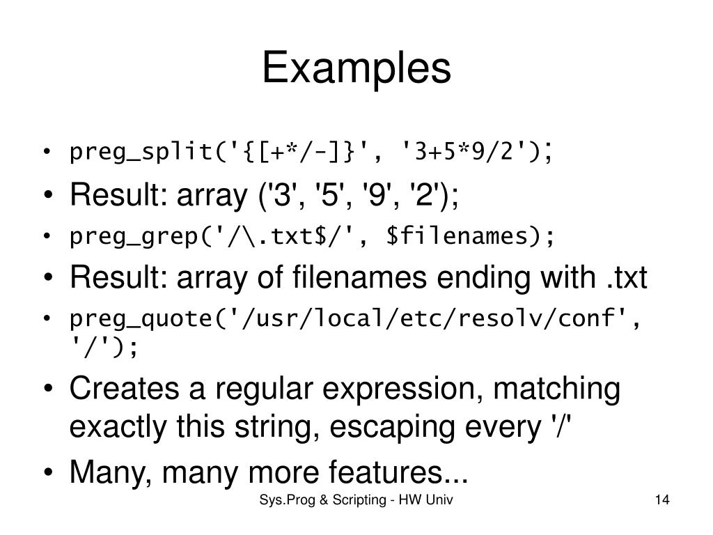 PPT Systems Programming & Scripting PowerPoint Presentation, free