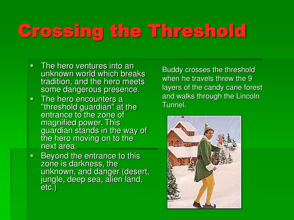 PPT A Hero’s Journey “Elf” PowerPoint Presentation, free download