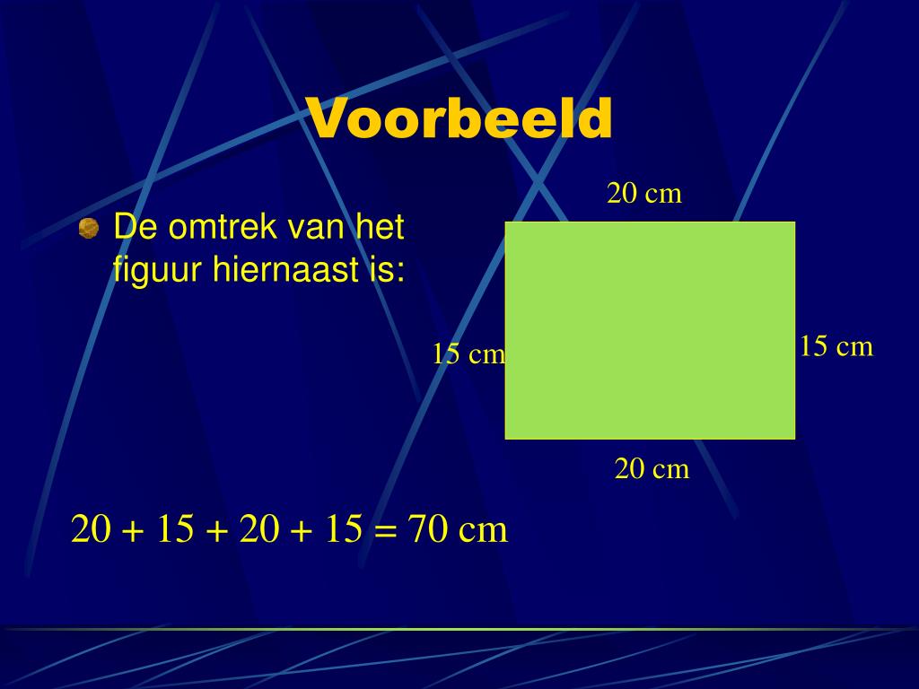 PPT Wat is omtrek? PowerPoint Presentation, free download ID4073928