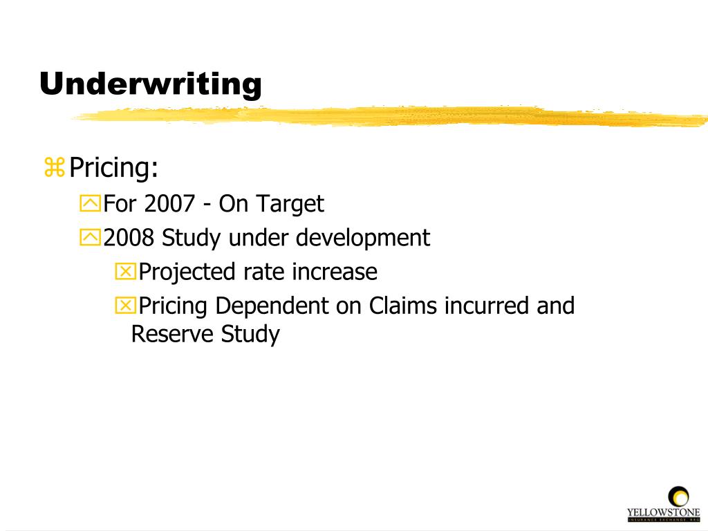 PPT Yellowstone Insurance Exchange, RRG PowerPoint Presentation, free