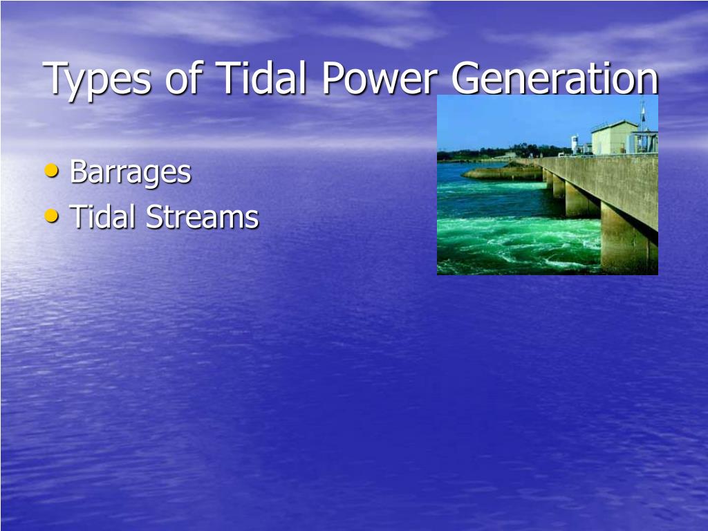 PPT Tidal Power PowerPoint Presentation, free download ID4080618