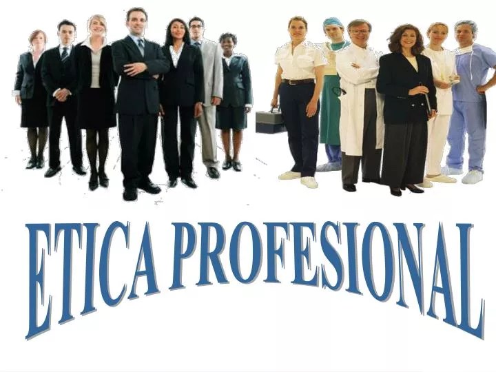 PPT ETICA PROFESIONAL PowerPoint Presentation ID4084607