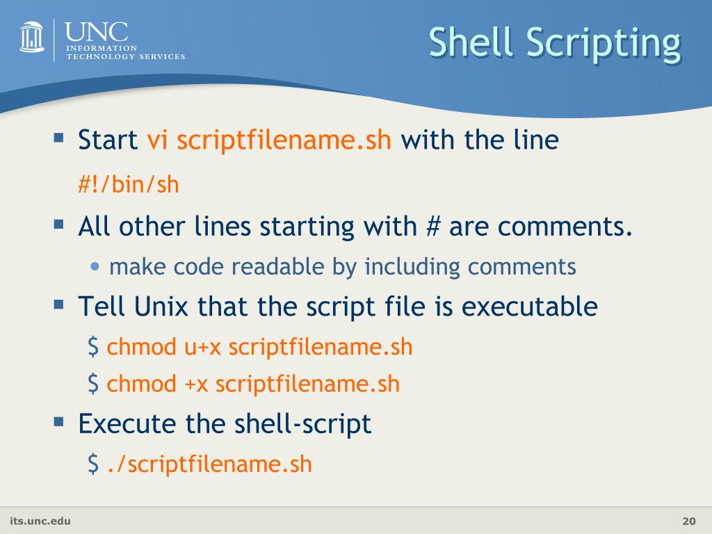 PPT Shell Scripting PowerPoint Presentation, free download ID4085123