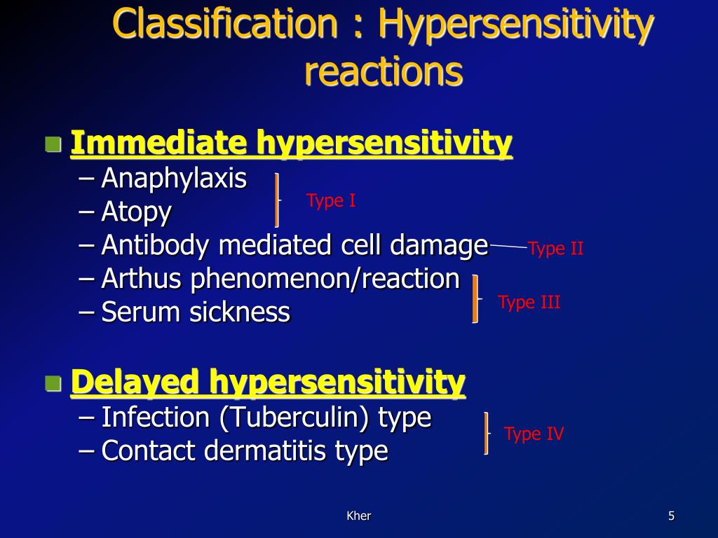 PPT Hypersensitivity PowerPoint Presentation, free download ID4086797