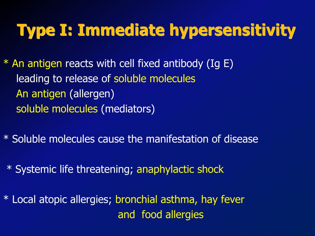 PPT Hypersensitivity PowerPoint Presentation, free download ID4086797