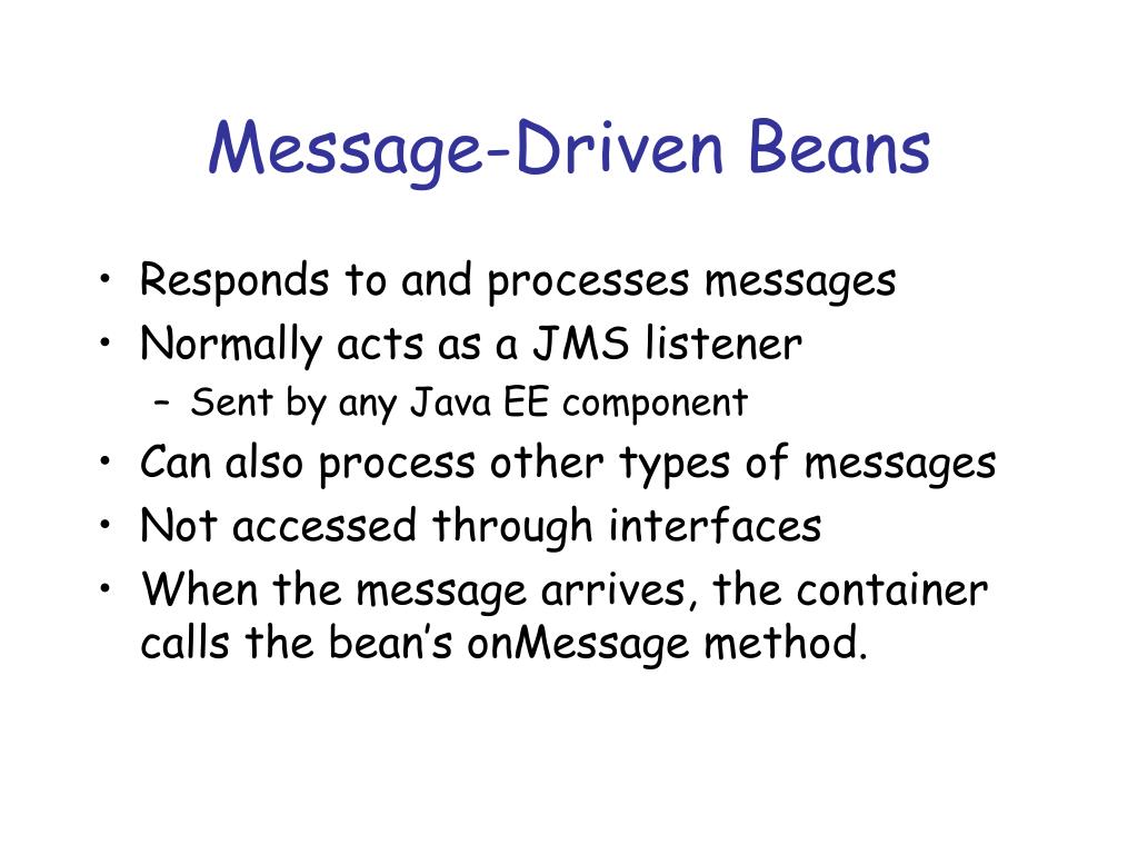 PPT Enterprise Java Beans PowerPoint Presentation, free download ID
