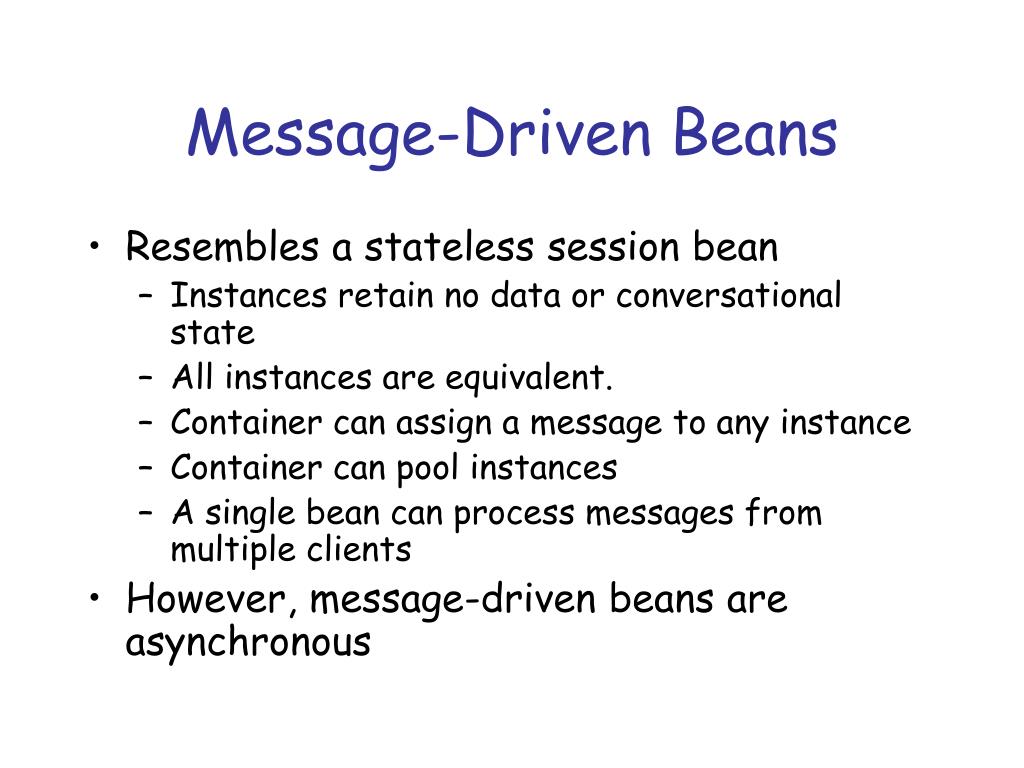 PPT Enterprise Java Beans PowerPoint Presentation, free download ID