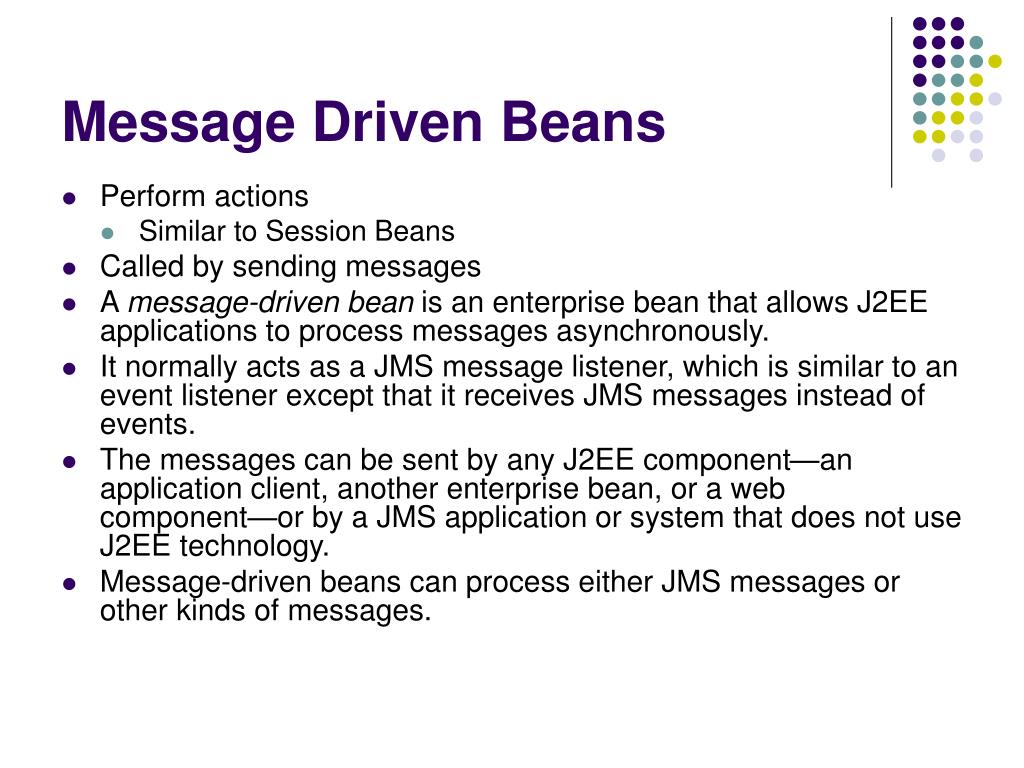 PPT Enterprise Java Beans PowerPoint Presentation, free download ID