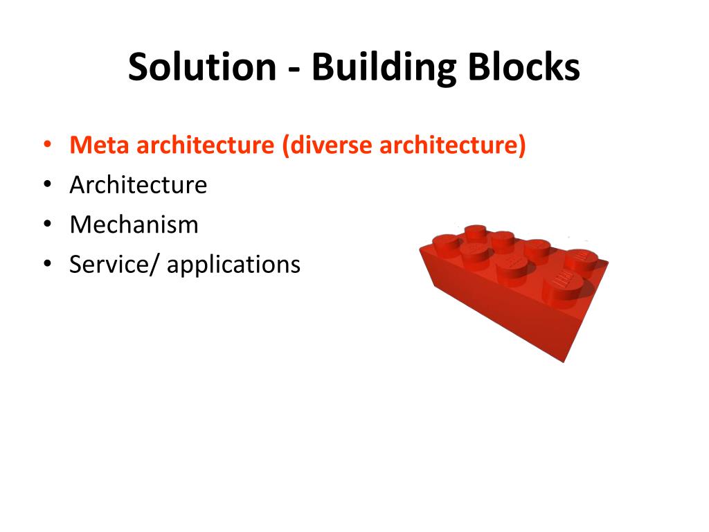 PPT Meta Architecture A New Narrow Waist for Future