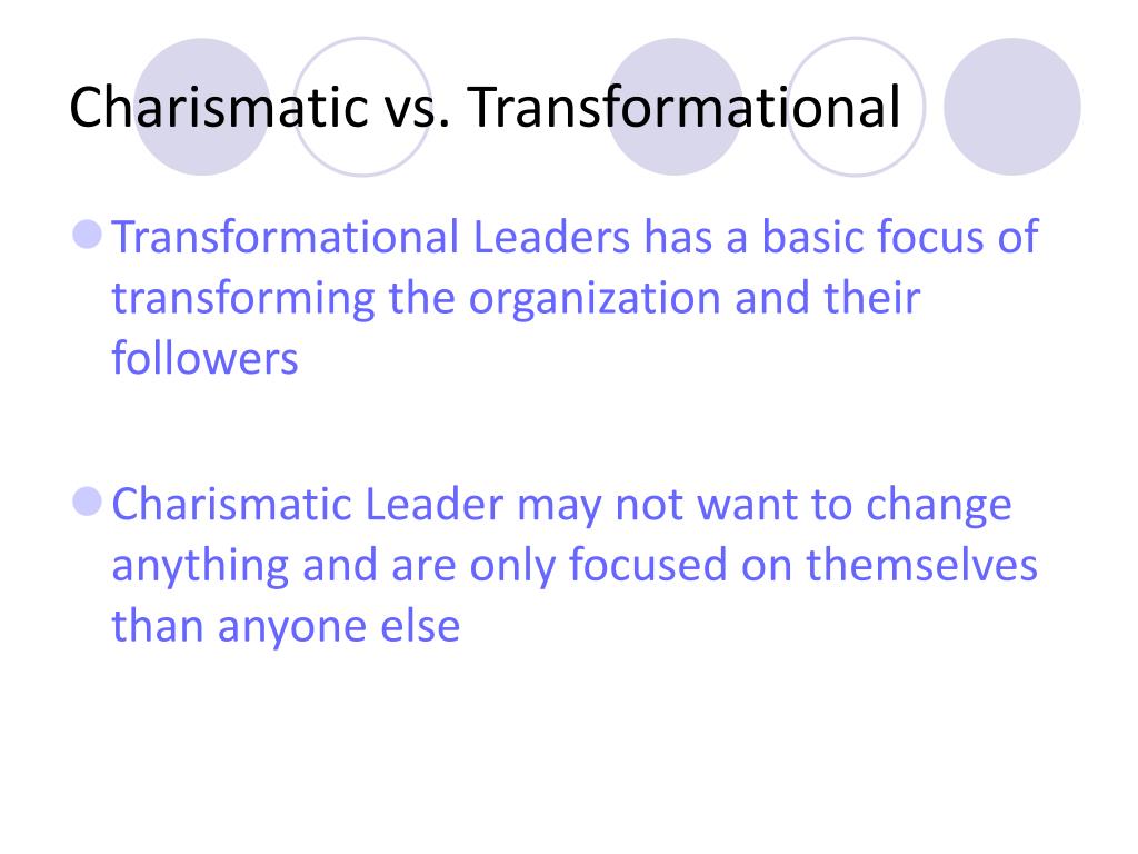 PPT Charismatic Leadership PowerPoint Presentation, free download