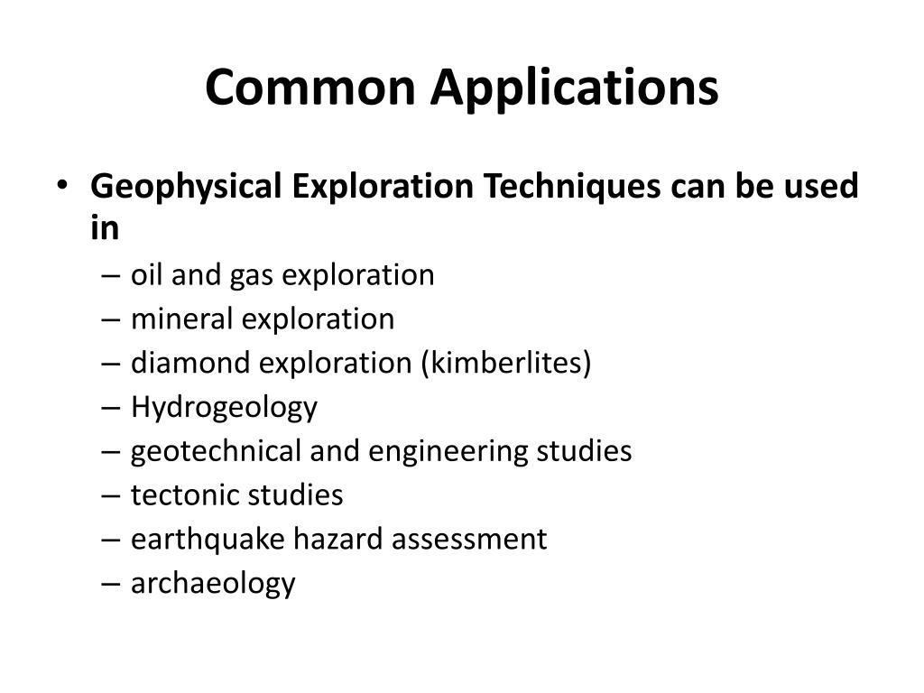 PPT PRINCIPLES OF GEOPHYSICS PowerPoint Presentation, free download