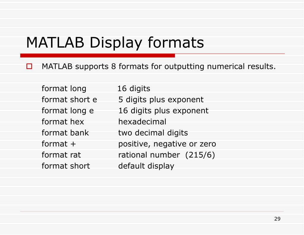 PPT Introduction to MATLAB I PowerPoint Presentation, free download