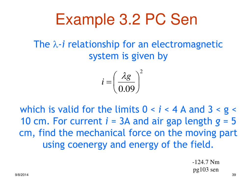 PPT Chapter 2. Electromechanical Energy Conversion PowerPoint